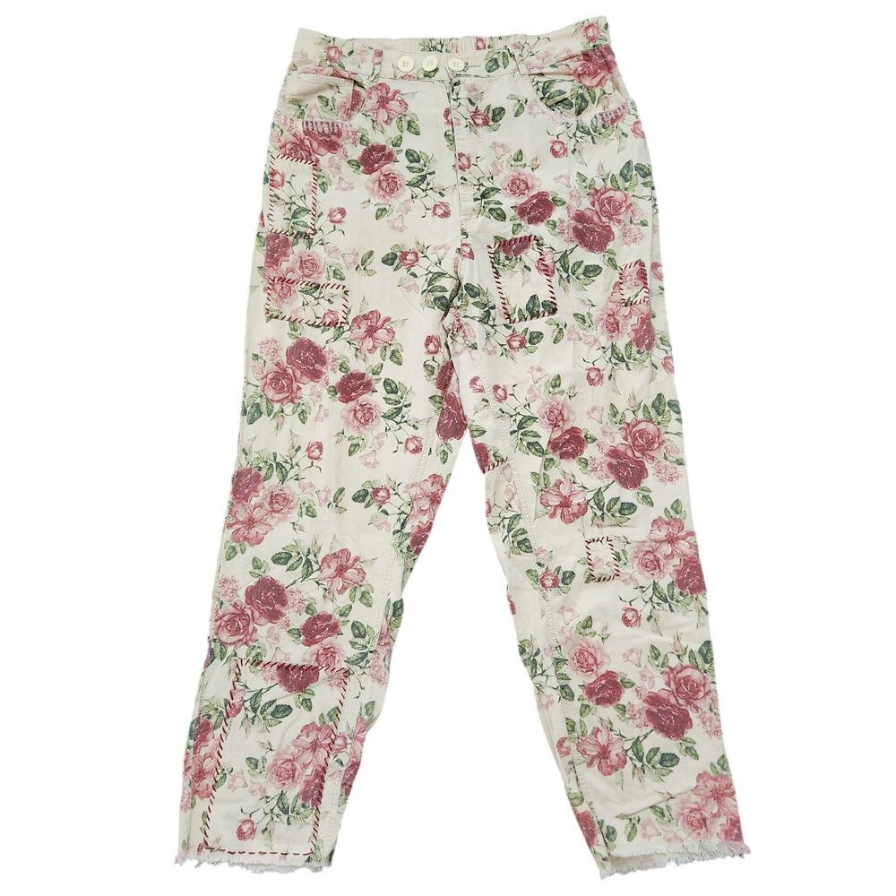 Jaded Gypsy Floral Traveler Pants Size Small/Medium